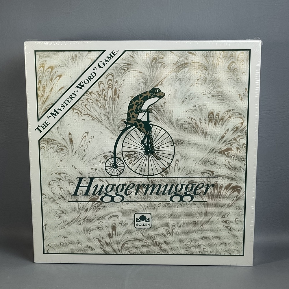 Huggermugger The Mystery Word Game Vintage 1989 Edition BRAND NEW, SEALED